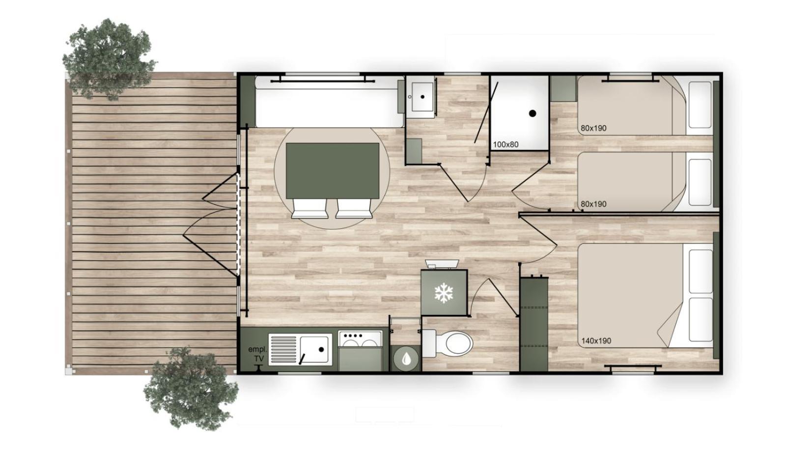 Eco-Lodge Lou Pantaï Le Pradet Extérieur photo